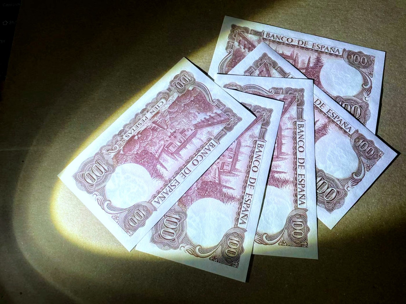 【Blue Auction】✨世界纸币精拍第470期【精】 【一组5张】西班牙 1970年100比塞塔 全新UNC