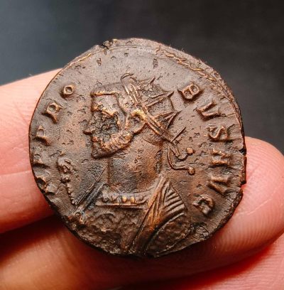 七河·丝路古国钱币小拍 - k127 古罗马帝国铜币 伊利里亚诸帝  普罗布斯