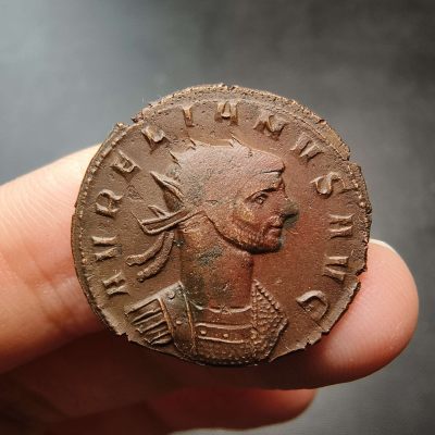 七河·丝路古国钱币小拍 - k119古罗马帝国铜币 奥勒良 