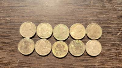 桂P钱币文化工作室拍卖第八期 - 法属印支10分镍币一组