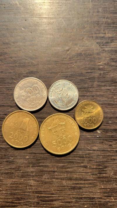 桂P钱币文化工作室拍卖第八期 - 越南2003年流通硬币一套