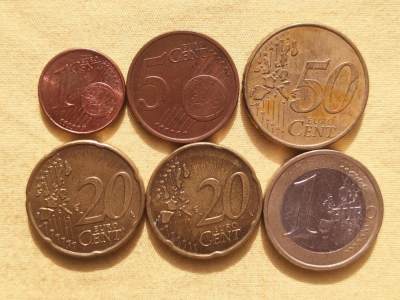 【易洋钱喜】第59场 外国硬币，本场满88元包邮，是本店最后一场，之后不再上架 - 欧元硬币