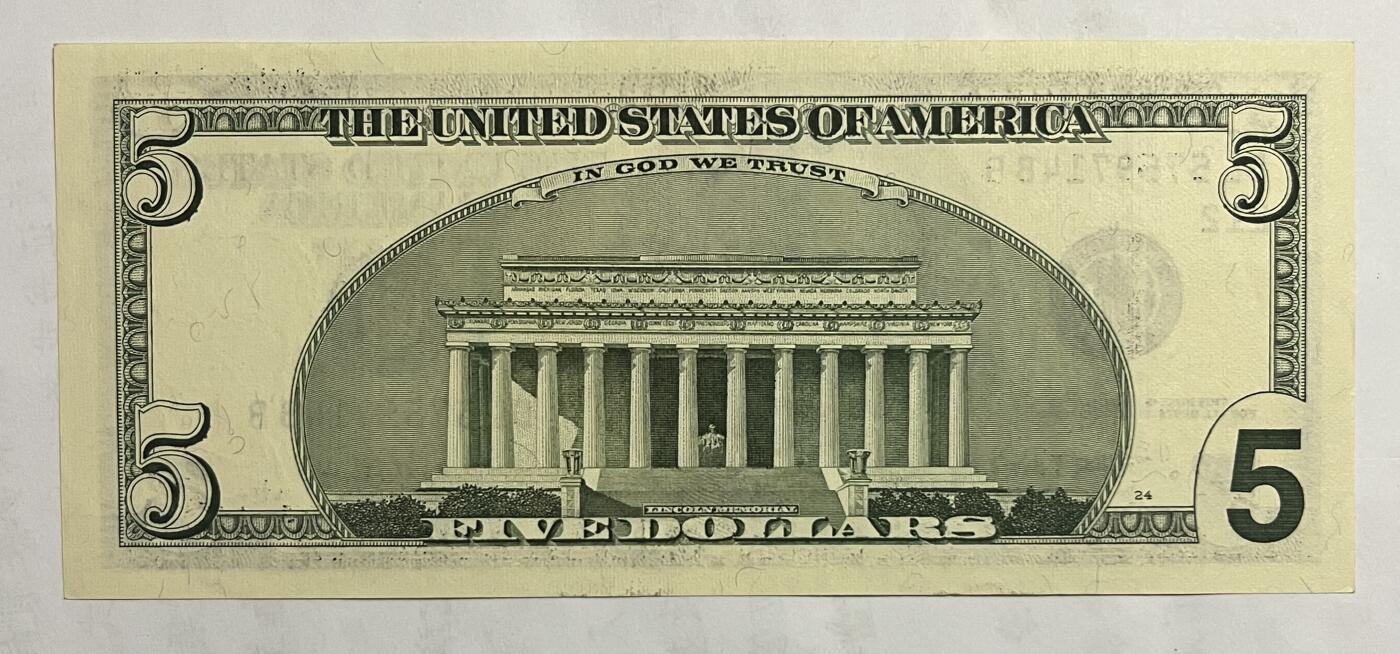 Chase Auction 第29期 - - 邮票、银币、外钞、民国钞和人民币混合场！（持续更新中） 大头版 5美元 联邦储备券 五张（2003 + 三张2003A + 2006）