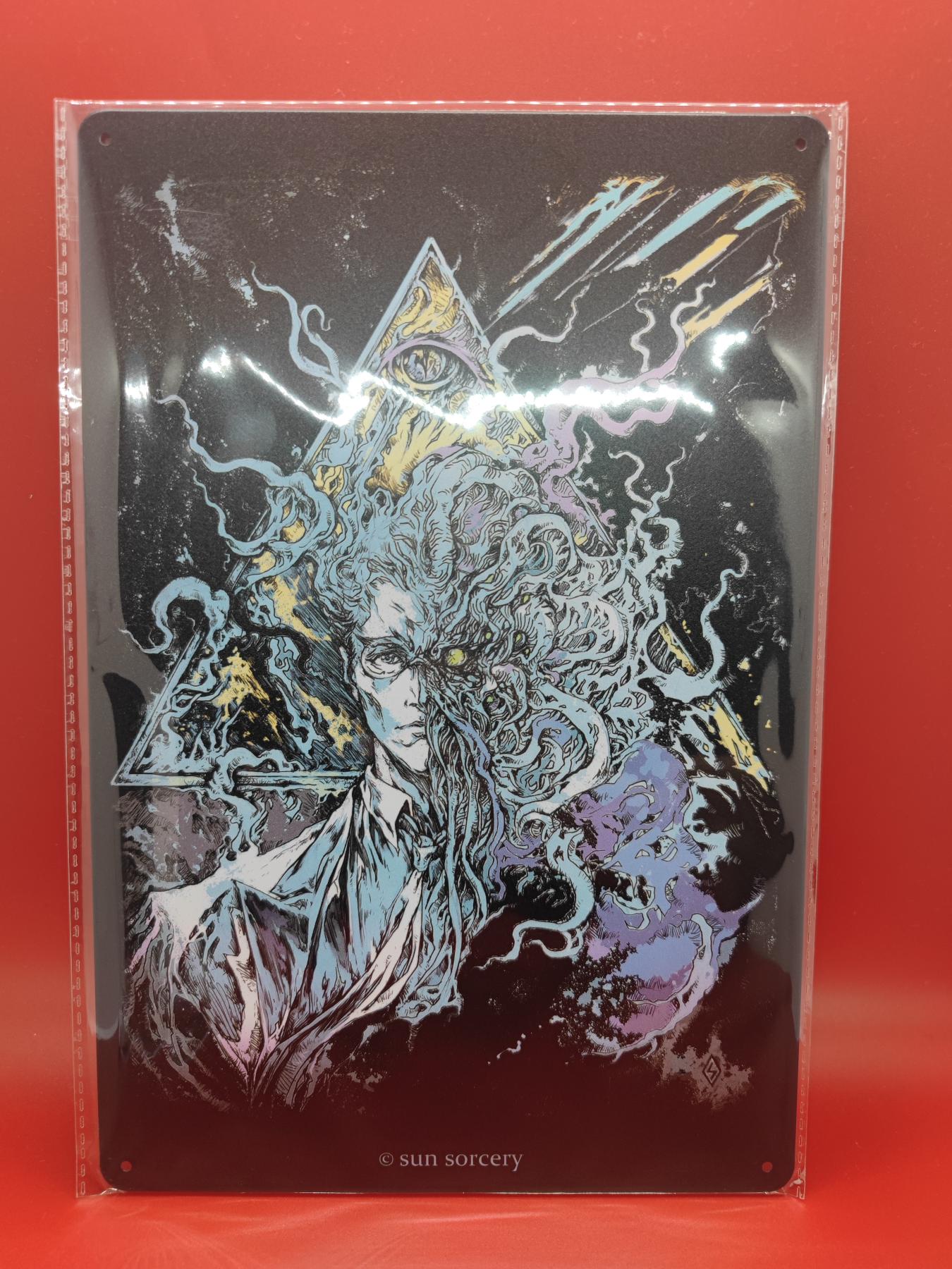 妖精的尾巴卡牌拍卖第十七期(收拍品) 睿作*克苏鲁的呢喃*铁皮画-6