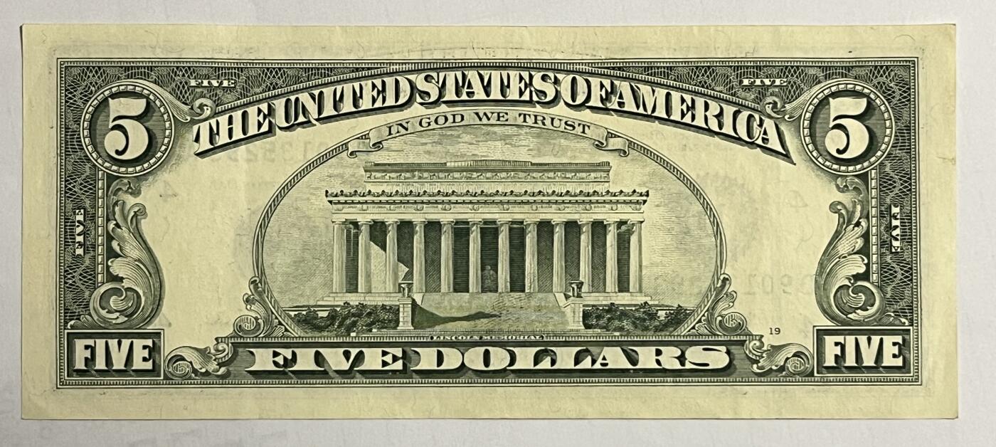Chase Auction 第29期 - - 邮票、银币、外钞、民国钞和人民币混合场！（持续更新中） 1995年 三种面值美元 联邦储备券（ 1美元⭐补号 + 2美元⭐补号 + 5美元）