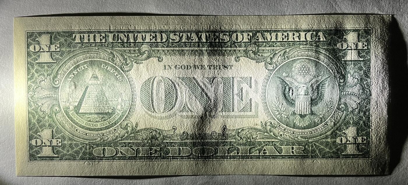 Chase Auction 第29期 - - 邮票、银币、外钞、民国钞和人民币混合场！（持续更新中） 2001年 1美元 联邦储备券 ⭐星补号 三张（三连号）