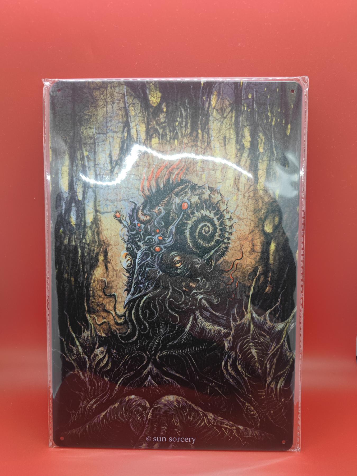 妖精的尾巴卡牌拍卖第十七期(收拍品) 睿作*克苏鲁的呢喃*铁皮画-2
