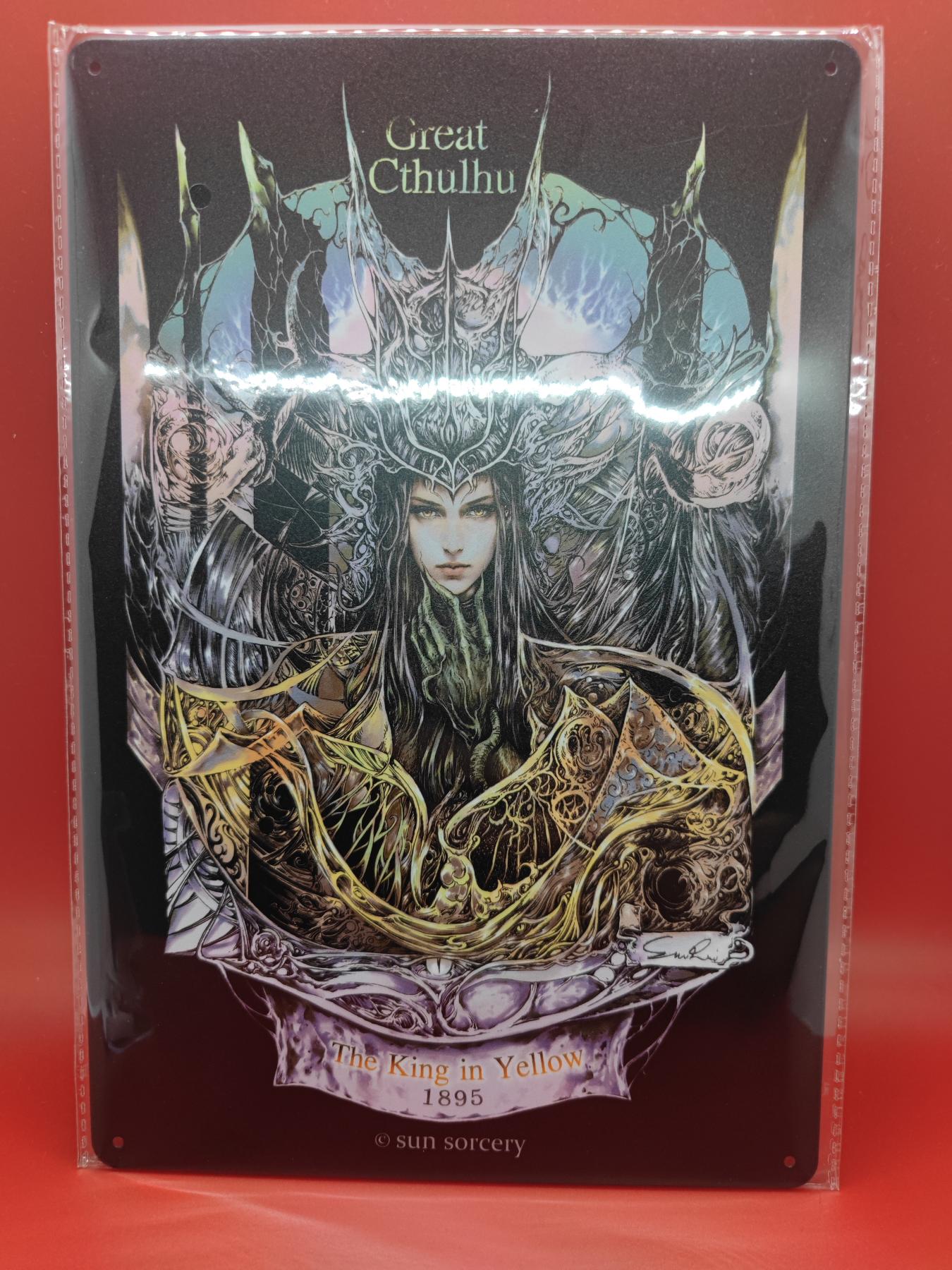 妖精的尾巴卡牌拍卖第十七期(收拍品) 睿作*克苏鲁的呢喃*铁皮画-4