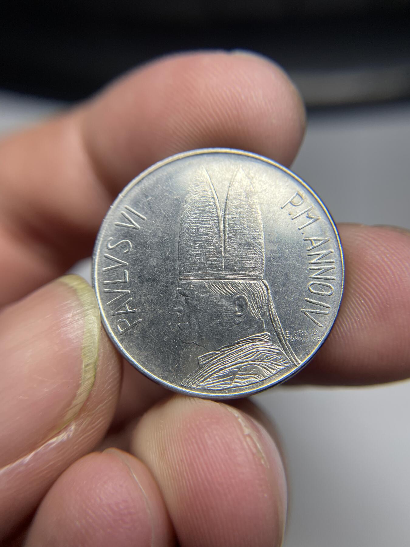 2024年集古藏今外币拍卖第六期-第1场—（总第51拍） 梵蒂冈50里拉