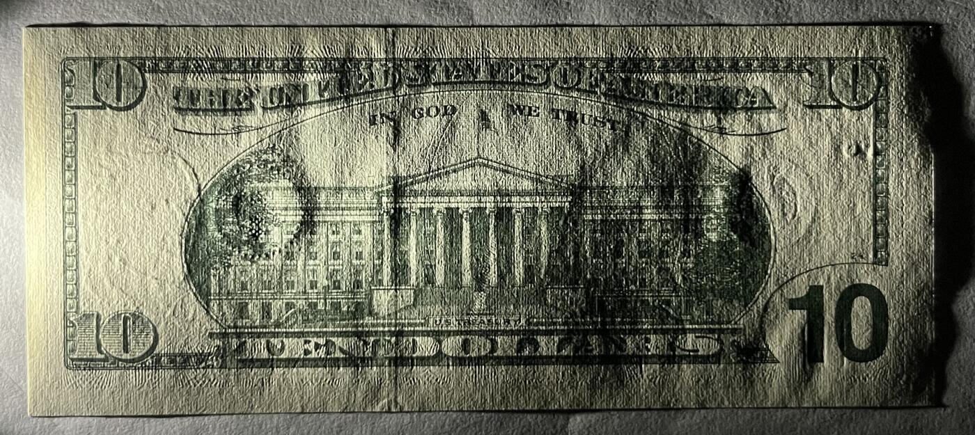 Chase Auction 第29期 - - 邮票、银币、外钞、民国钞和人民币混合场！（持续更新中） 1999年（稀缺年份）大头版 10美元 联邦储备券 两张 双⭐补号 号码不错