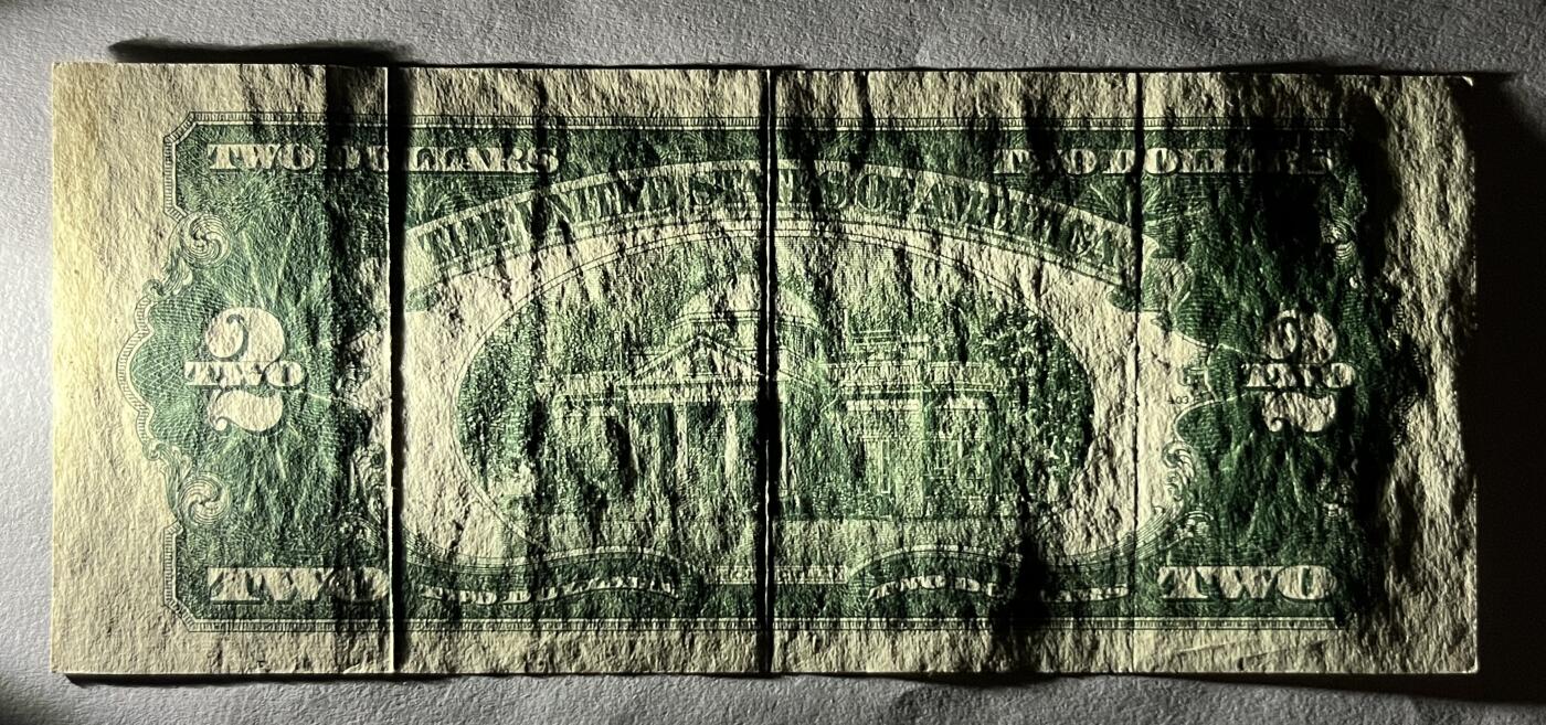 Chase Auction 第29期 - - 邮票、银币、外钞、民国钞和人民币混合场！（持续更新中） 【3】1953年 三个版别（1953、1953B、1953C）2美元 政府券 红色库印和号码 均为AA首发冠号
