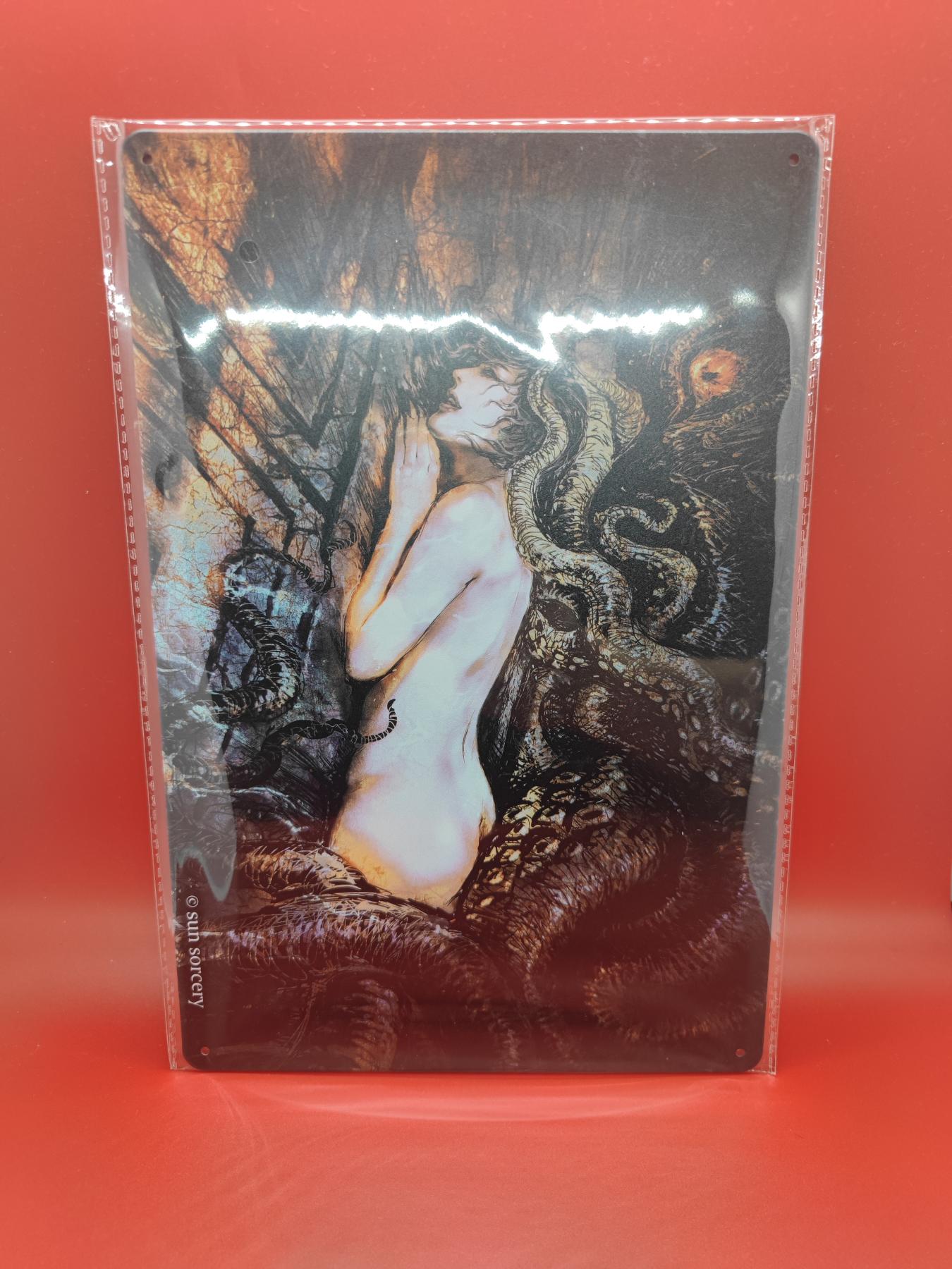 妖精的尾巴卡牌拍卖第十七期(收拍品) 睿作*克苏鲁的呢喃*铁皮画-3