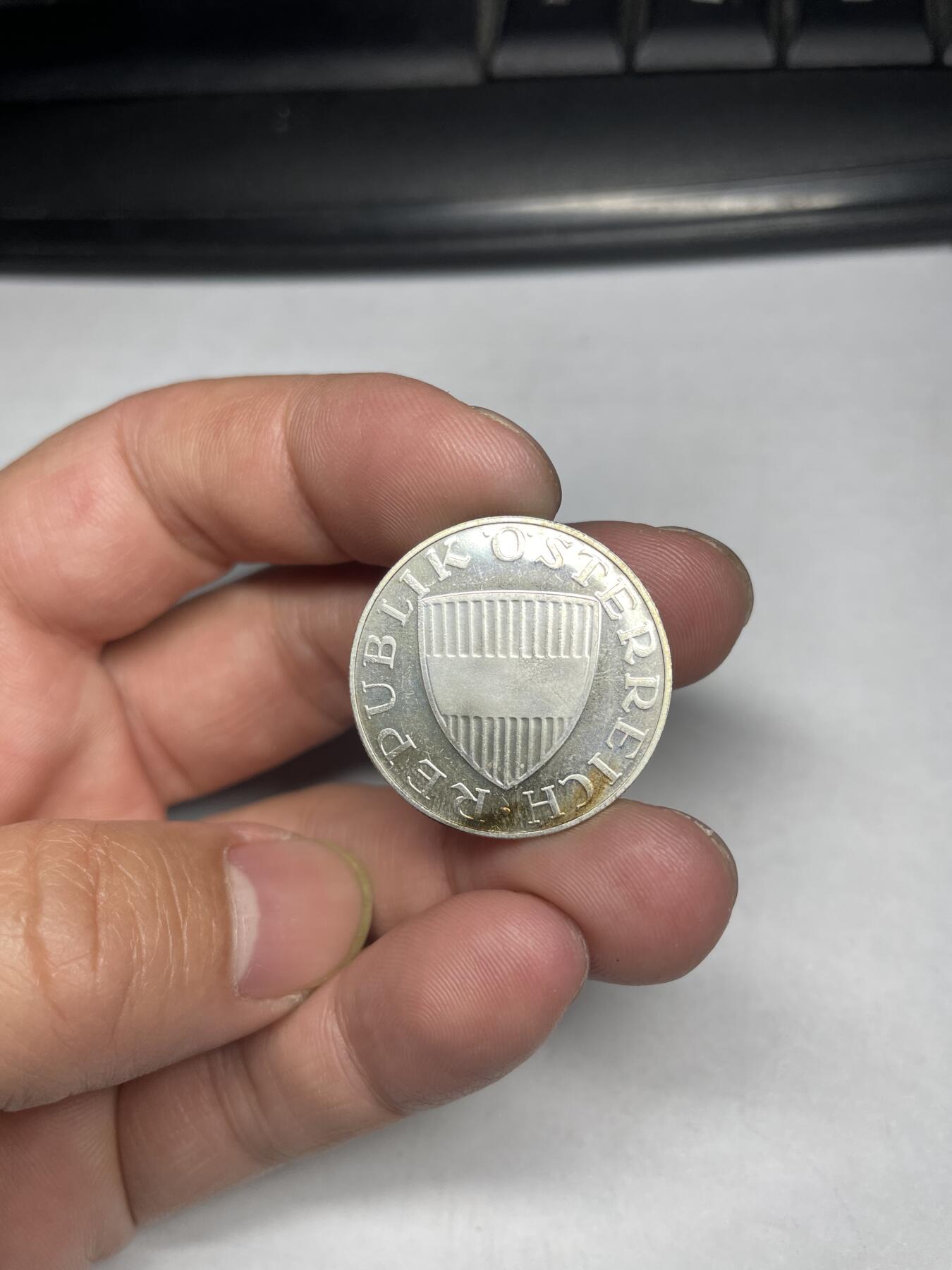 2024年集古藏今外币拍卖第六期-第1场—（总第51拍） 1965年奥地利10先令银币