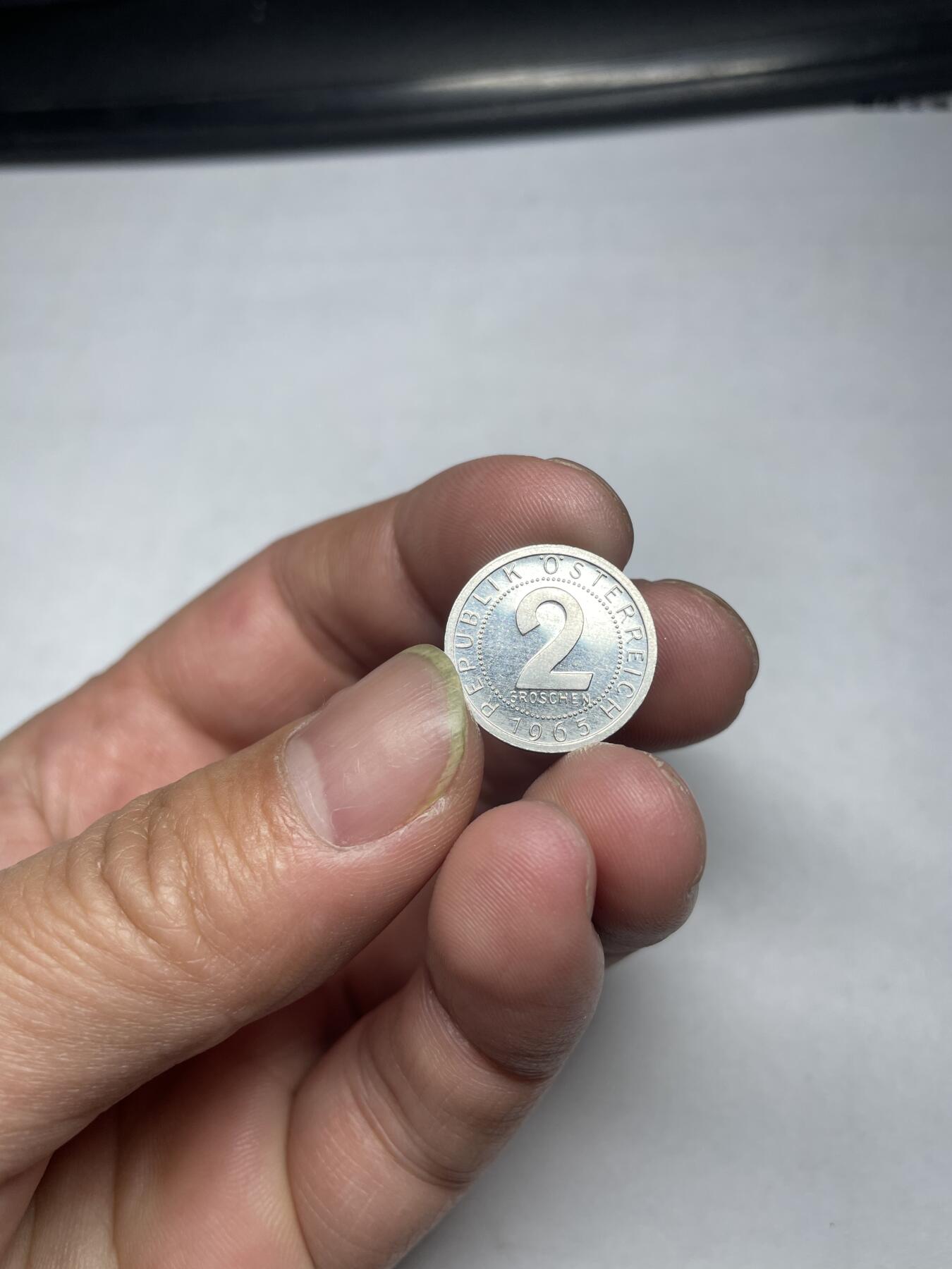 2024年集古藏今外币拍卖第六期-第1场—（总第51拍） 1965年奥地利2格罗申