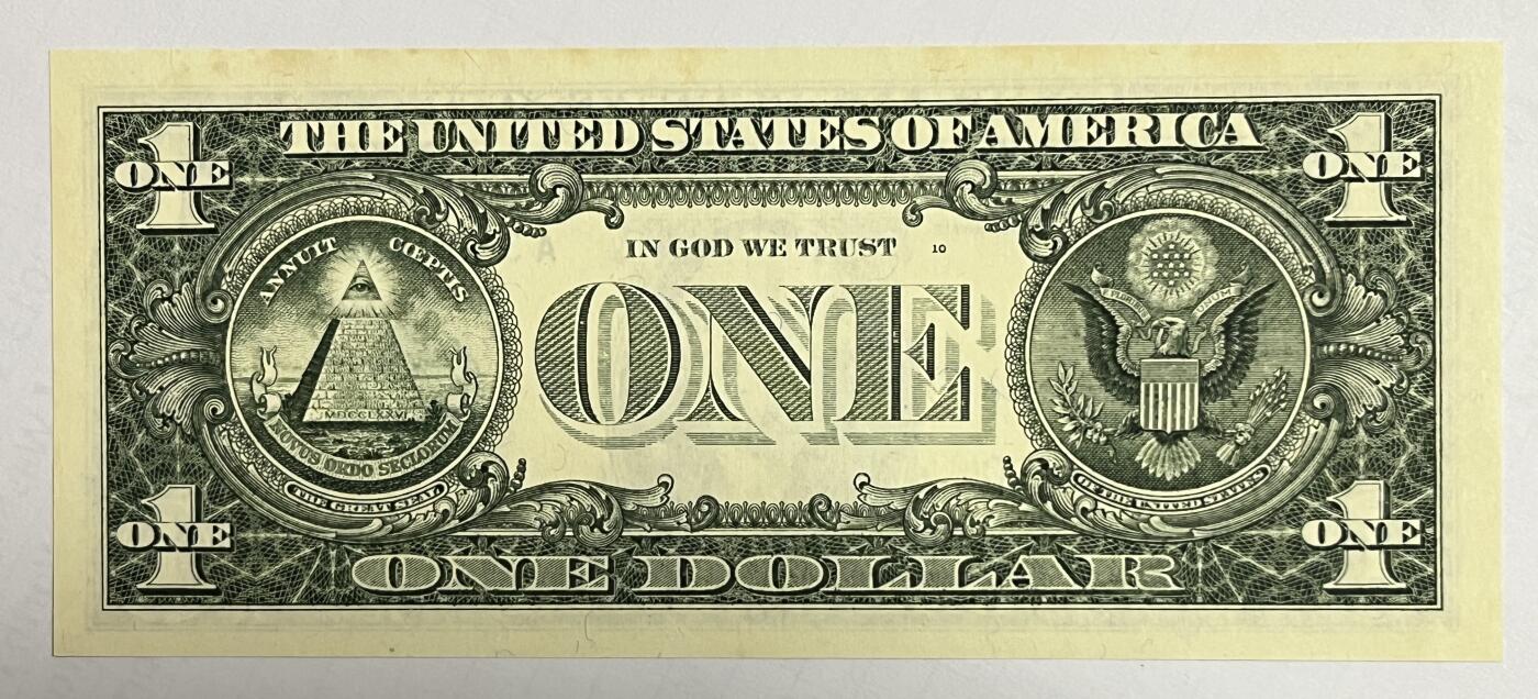 Chase Auction 第29期 - - 邮票、银币、外钞、民国钞和人民币混合场！（持续更新中） 1995年 1美元 联邦储备券 两张（普通版+Web版）