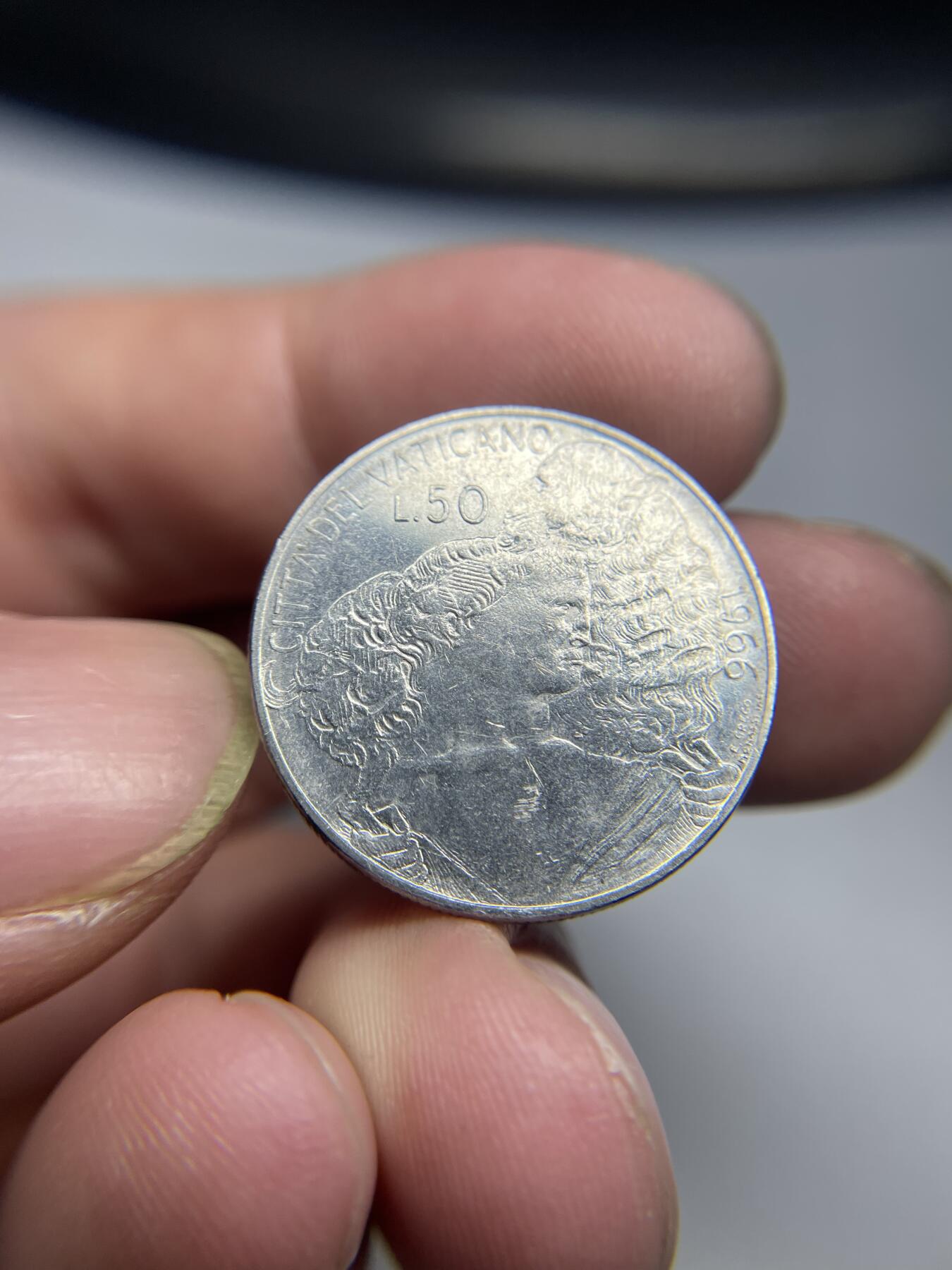 2024年集古藏今外币拍卖第六期-第1场—（总第51拍） 梵蒂冈50里拉