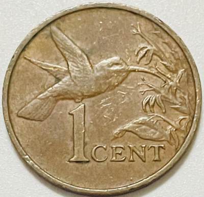 文馨钱币收藏122场，中外古币，版本明细分好了（单场拍五件以上送随机硬币两枚） - 1976 年多巴哥 1 分古铜币