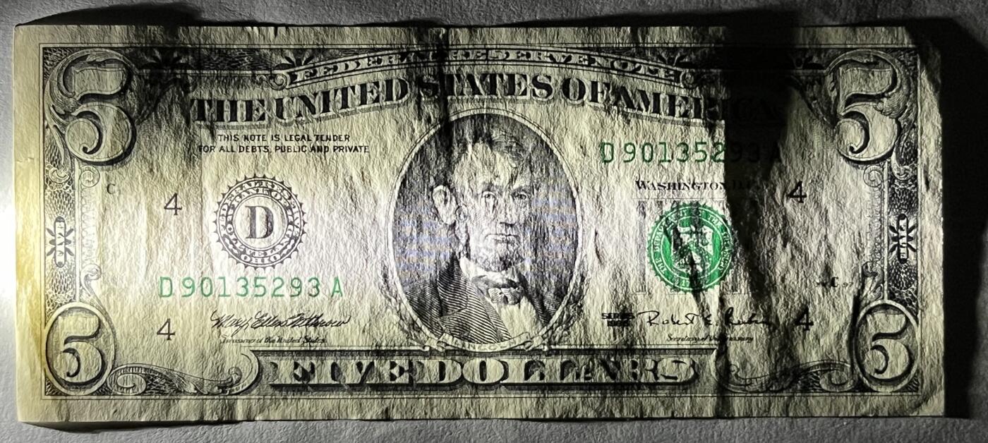 Chase Auction 第29期 - - 邮票、银币、外钞、民国钞和人民币混合场！（持续更新中） 1995年 三种面值美元 联邦储备券（ 1美元⭐补号 + 2美元⭐补号 + 5美元）