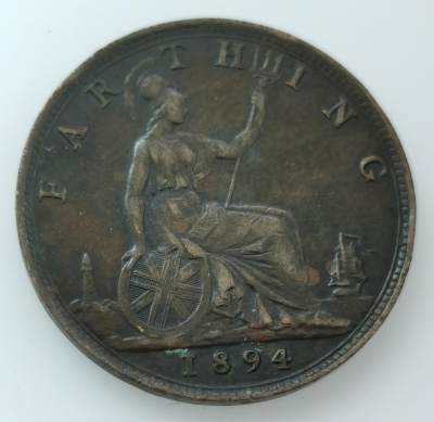  外国散币20240502场次（中拍皆有赠品），五一3拍 ，可寄存半年 - 好品英国1894年法新