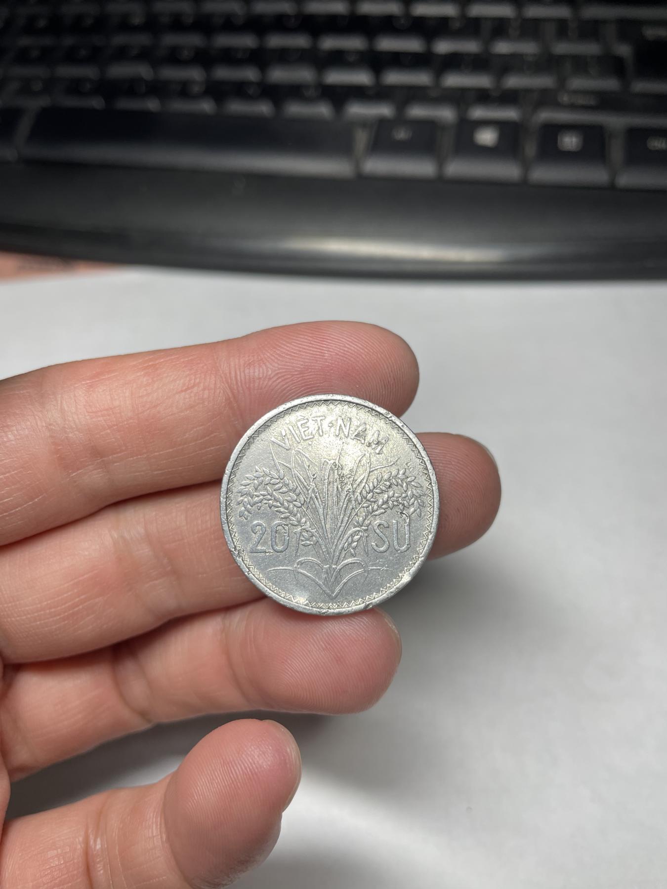 2024年集古藏今外币拍卖第六期-第3场—（总第53拍） 1953年越南20苏