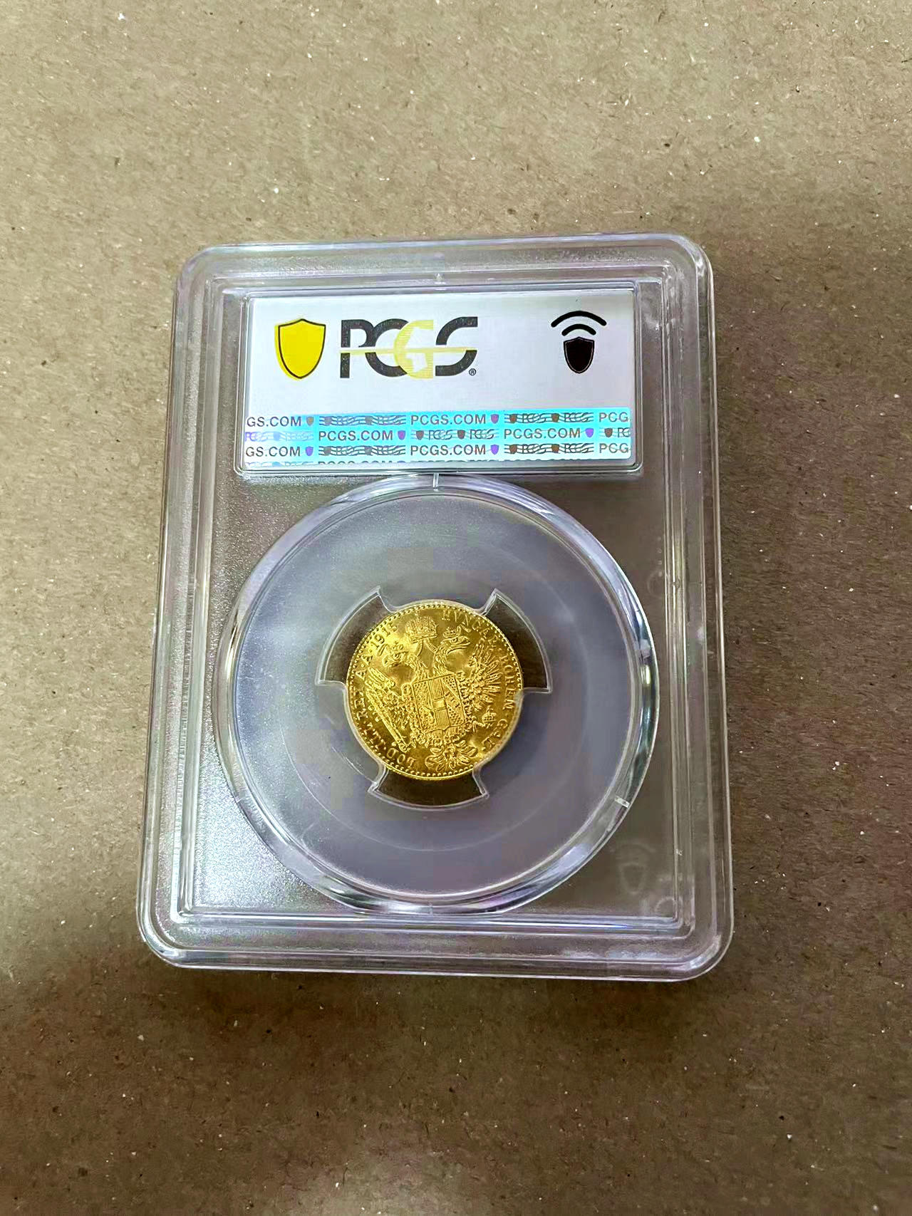 【Blue Auction】✨世界纸币精拍第471期【精】 奥地利 “1915”版1杜卡特金币 后铸版 PCGS MS67 高分 