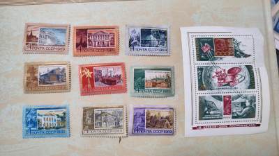 一月邮币社第二十五期拍卖国际邮票专场 - 品一般的苏联票等一组