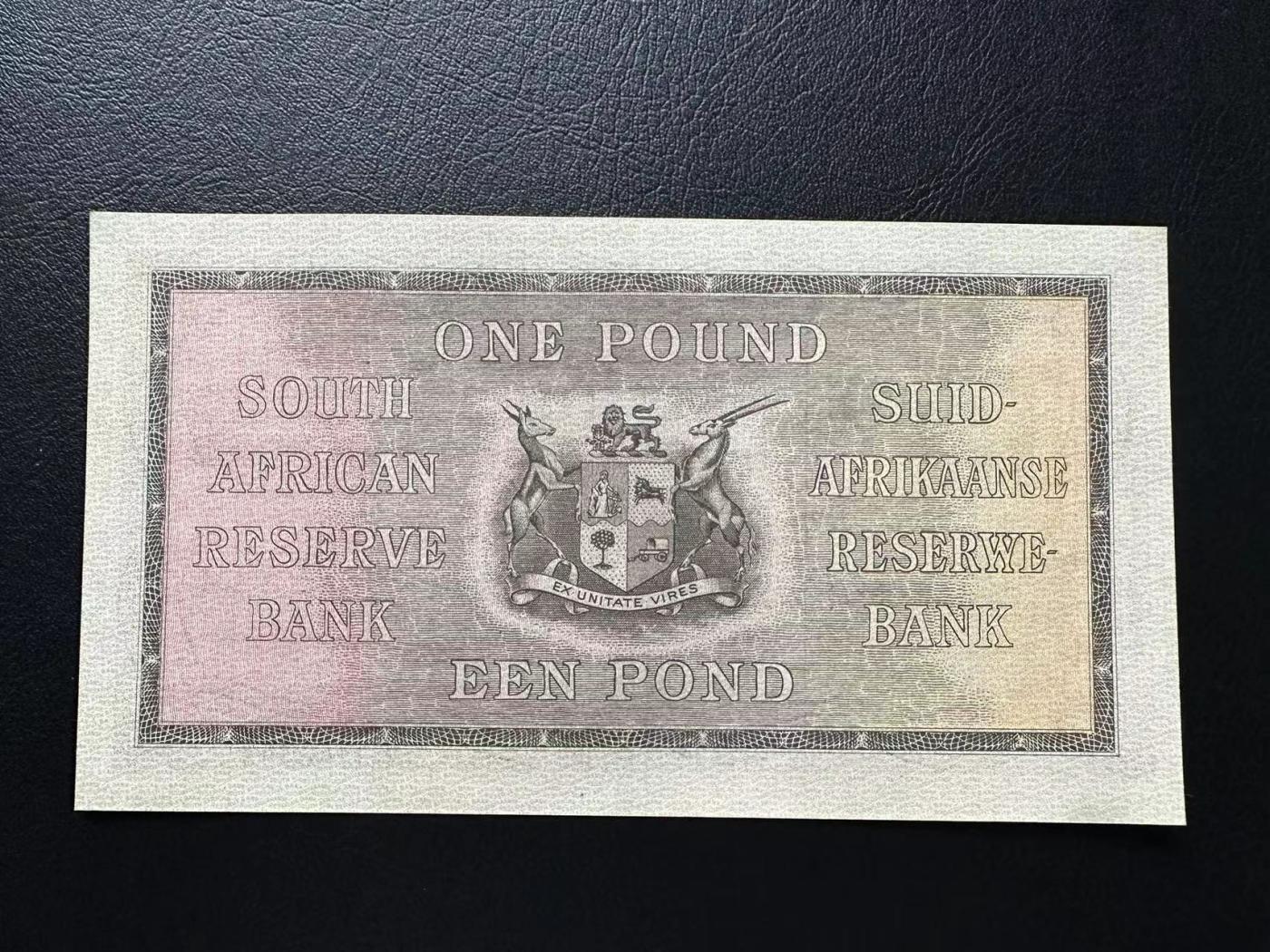 【Blue Auction】✨世界纸币精拍第471期【精】 南非 1942年1兰特 大场景 细节丰富 AU+