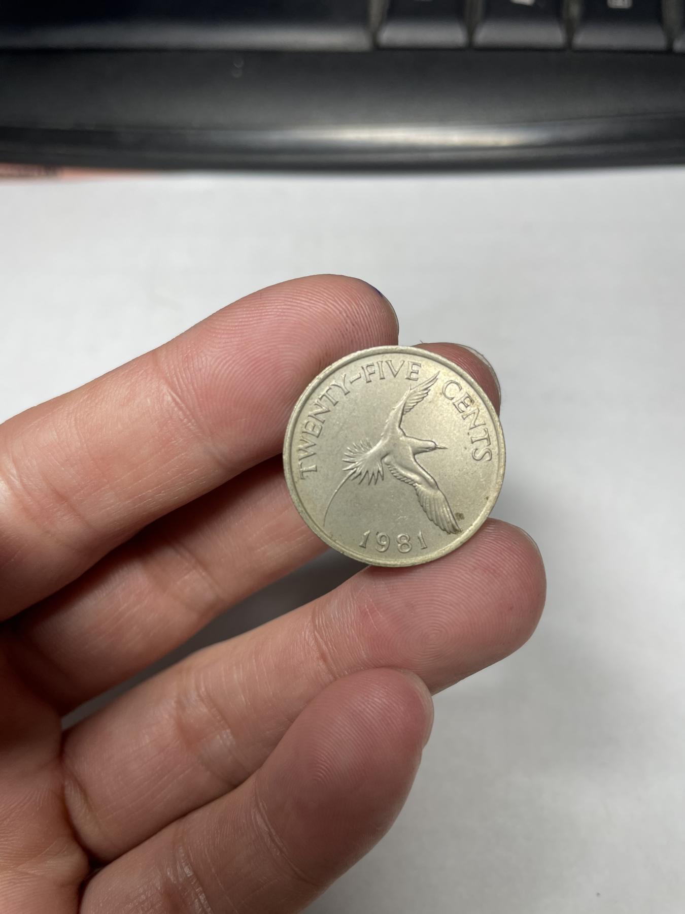 2024年集古藏今外币拍卖第六期-第3场—（总第53拍） 英属百慕大25分