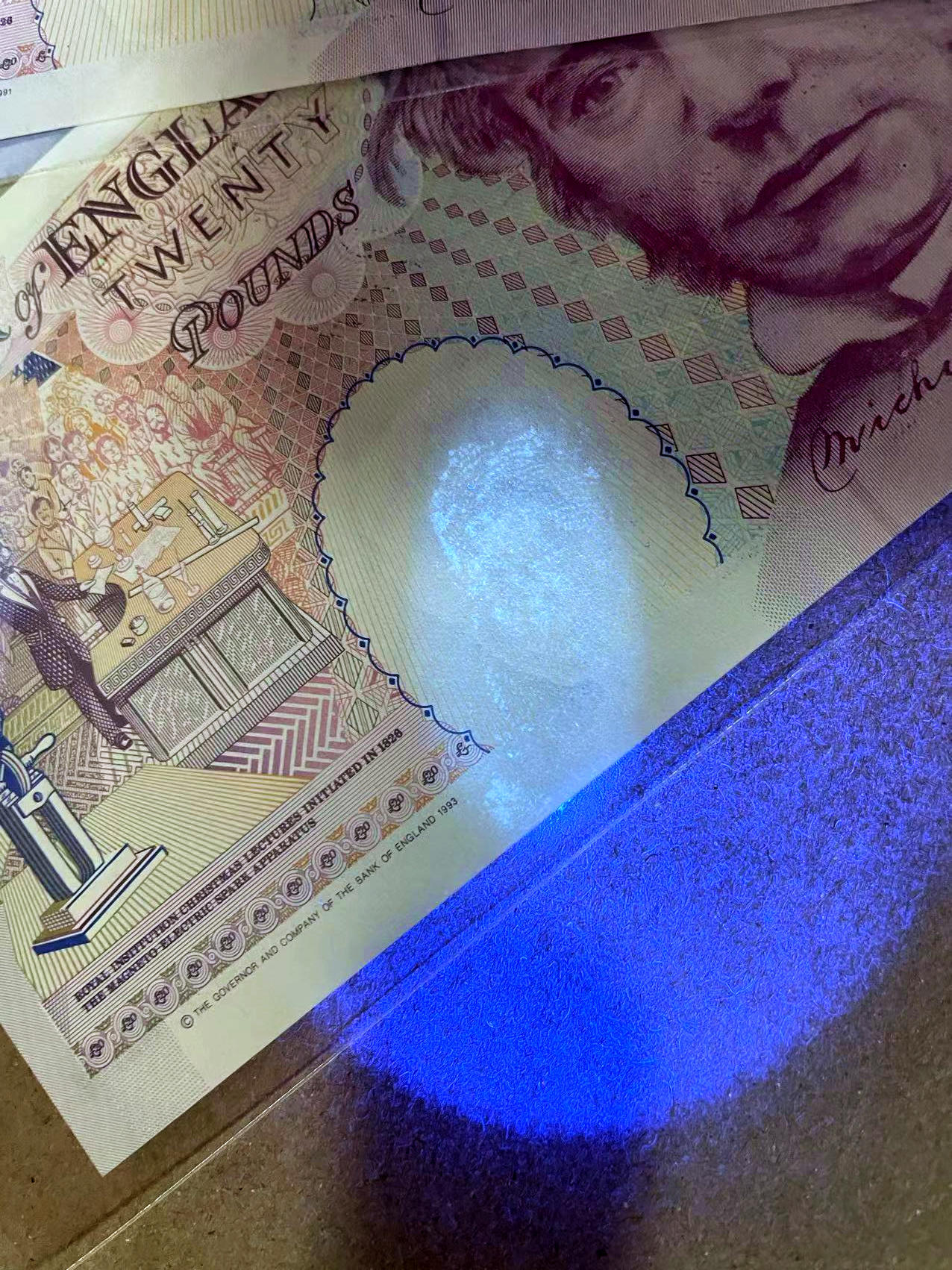 【Blue Auction】✨世界纸币精拍第471期【精】 【一组3张 含无47】英国 E序列20镑 UNC/UNC-