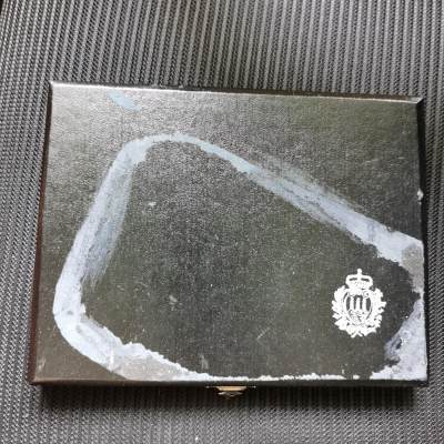道一币馆币章第六十一场 - 原盒证 圣马力诺1981年维吉利奥逝世2000周年纪念银币三枚套