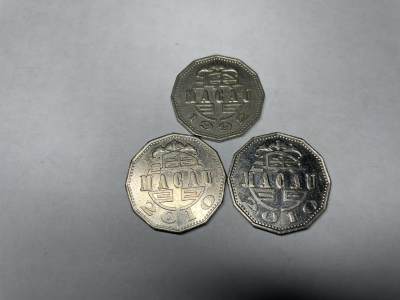 2024年集古藏今外币拍卖第六期-第3场—（总第53拍） - 澳门伍元三枚