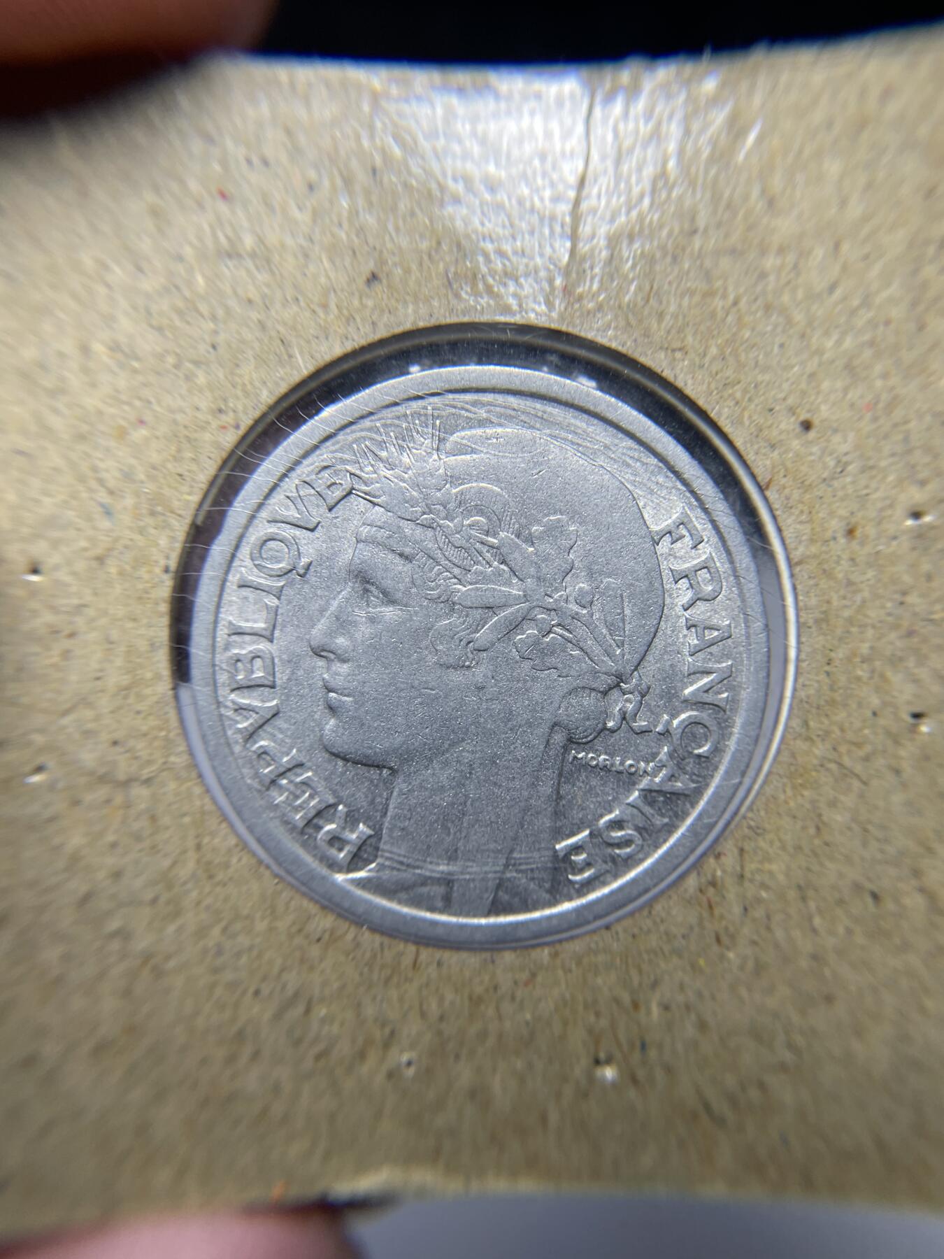 2024年集古藏今外币拍卖第六期-第2场—（总第52拍） 1950年法国2法郎