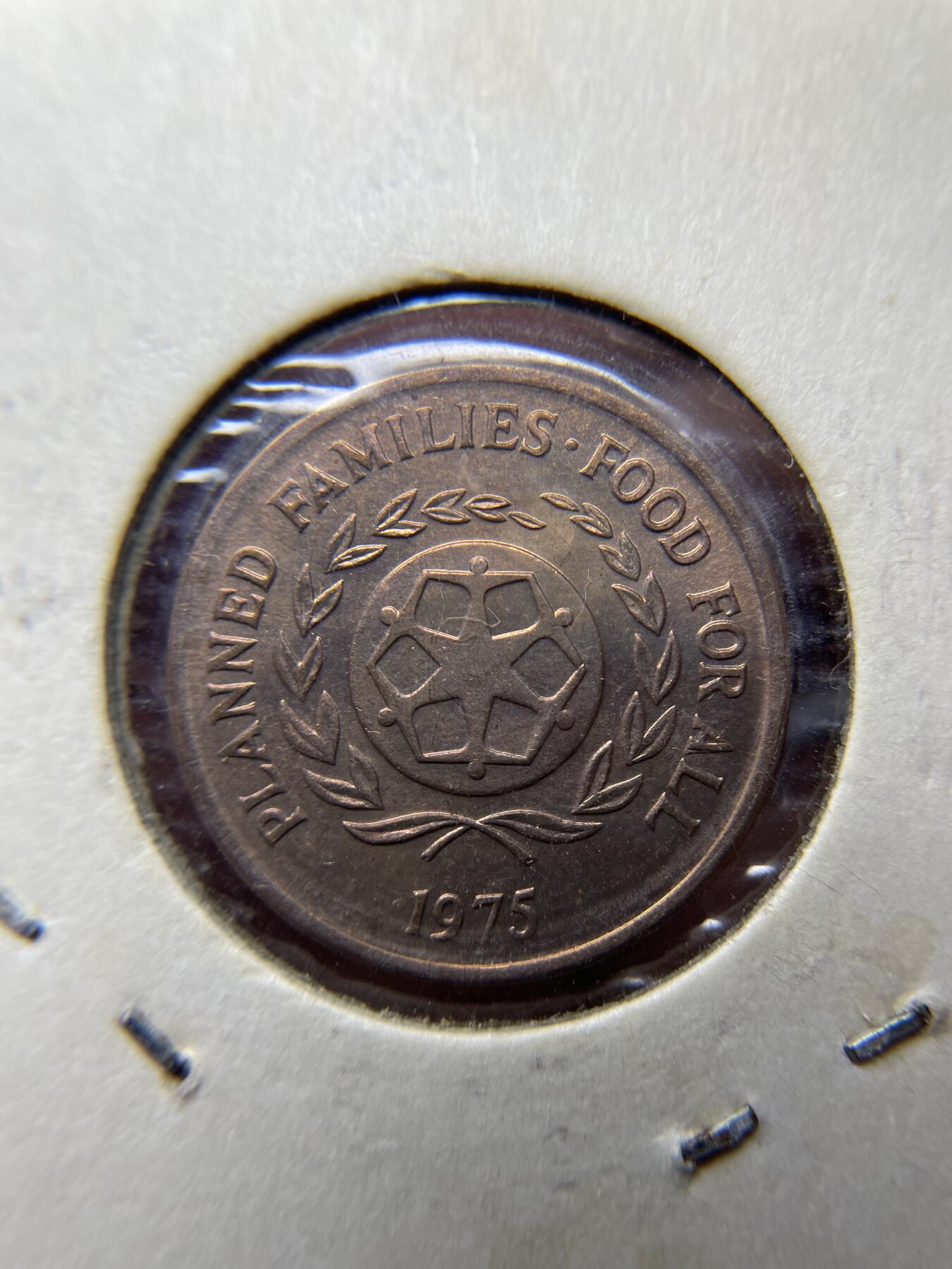 2024年集古藏今外币拍卖第六期-第2场—（总第52拍） 1975年汤加2分