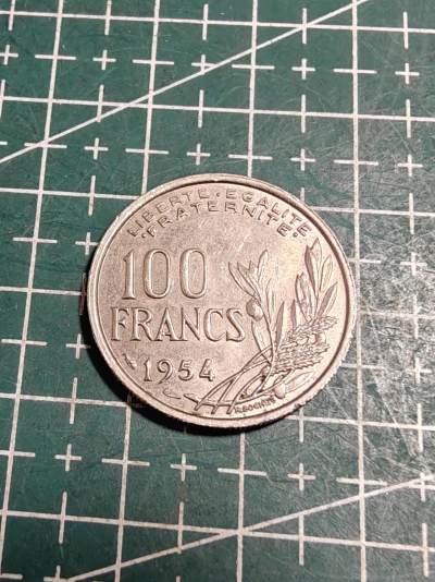 轻松集币无压力 - 法国1954年100法郎