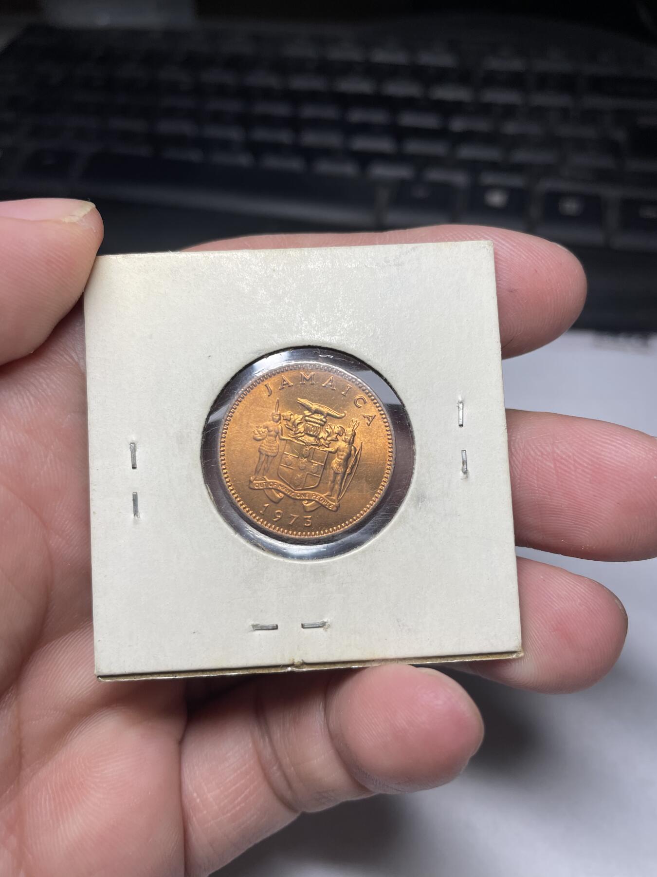 2024年集古藏今外币拍卖第六期-第2场—（总第52拍） 1973年牙买加1分