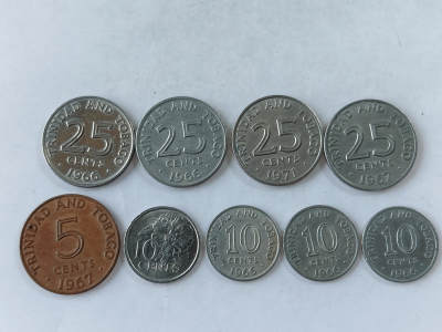 第一海外回流一元起拍收藏 散币专场 第86期 - 特立尼达和多巴哥🇹🇹