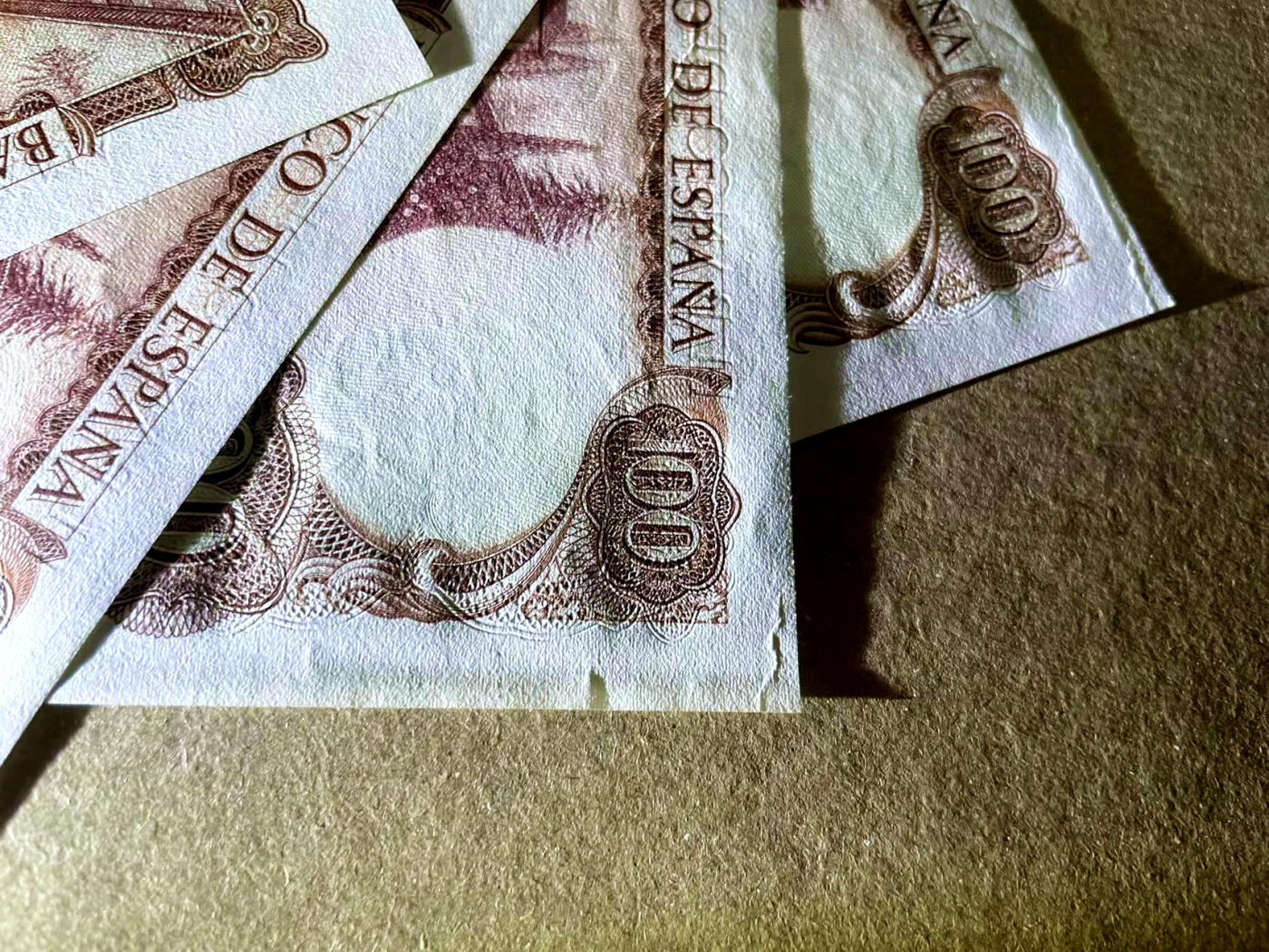 【Blue Auction】✨世界纸币精拍第471期【精】 【一组5张】西班牙 1970年100比塞塔 UNC/UNC-