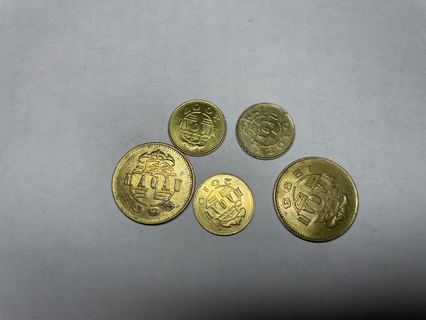 2024年集古藏今外币拍卖第六期-第3场—（总第53拍） 澳门四枚