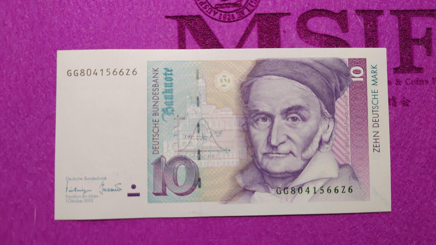 【世界钱币】精选微拍第103期暨2024年第14期  部分卖剩新品展示 1993年德国10马克 全新绝品