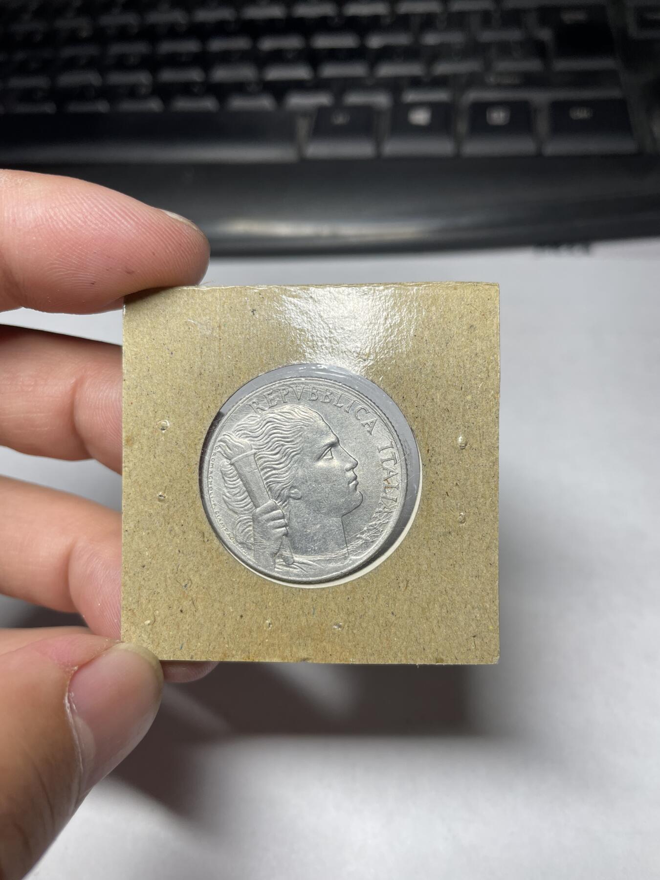 2024年集古藏今外币拍卖第六期-第2场—（总第52拍） 1948年意大利5里拉