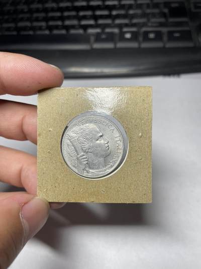 2024年集古藏今外币拍卖第六期-第2场—（总第52拍） - 1948年意大利5里拉