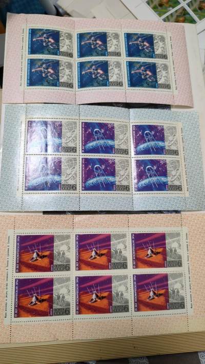 一月邮币社第二十五期拍卖国际邮票专场 - 苏联太空套票小版