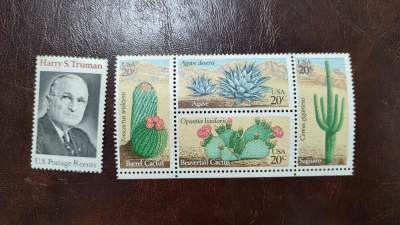 一月邮币社第二十五期拍卖国际邮票专场 - 美国雕版新票一组