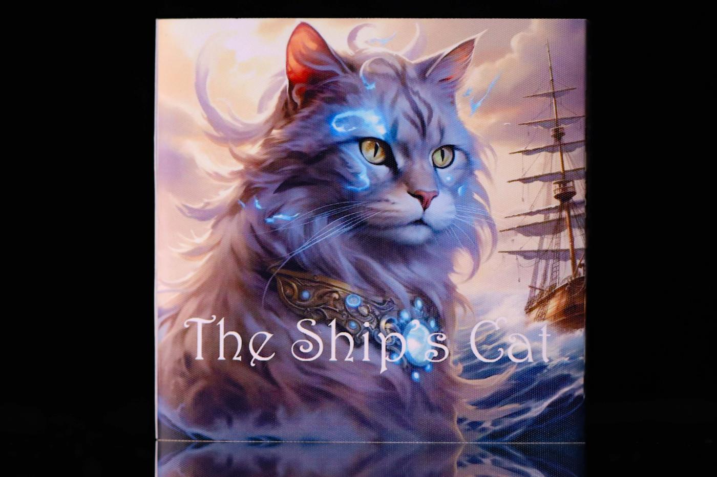 CSIS-GREAT评级精品钱币拍卖第二百四十五期 加蓬2025年海上舰猫2盎司仿古双面彩色夜光高浮雕纪念银币