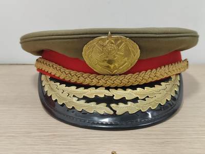 全场0元起拍 第154期 咸鱼国勋章拍卖专场 5月8日（周三）下午6：00开始 - 埃塞俄比亚社会主义时期陆军将官帽 58CM