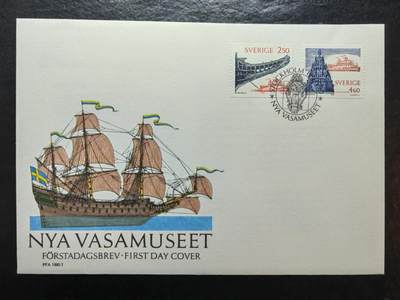 多国邮品✌（拍卖专场）精品🔥专场 第66场 - 瑞典1990年 瓦萨沉船博物馆