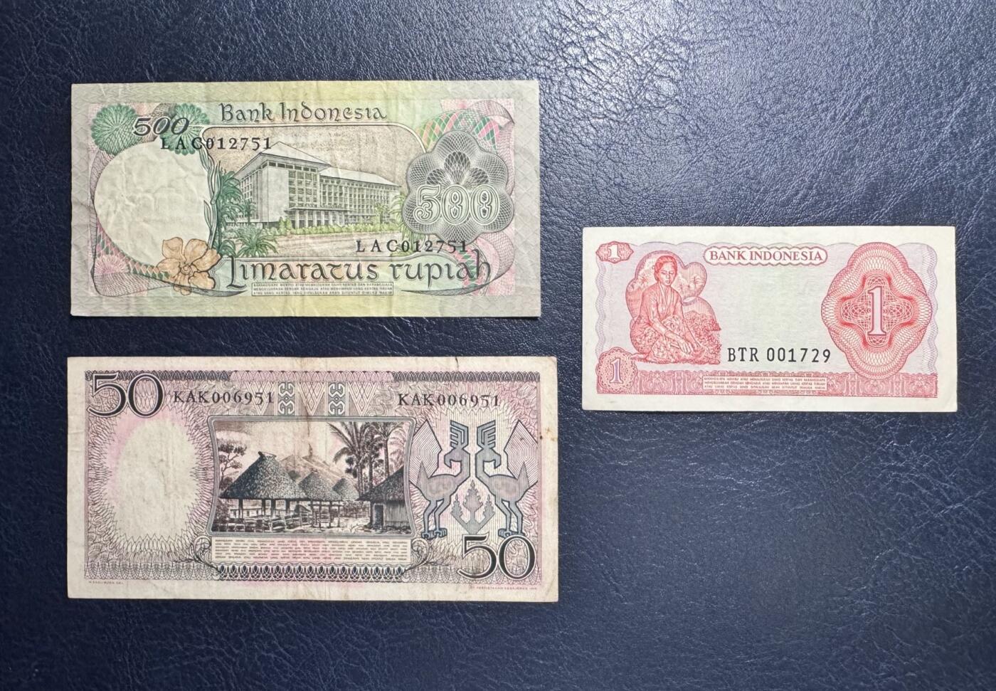 收藏联盟Quantum Auction 第343期拍卖  印度尼西亚1958-77年1-500卢比 非全新 品相如图