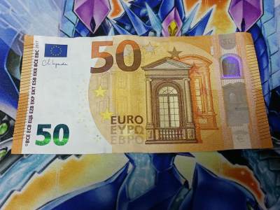 【游宝币钞】欧美货币低于汇率起拍 - 欧盟 50欧元