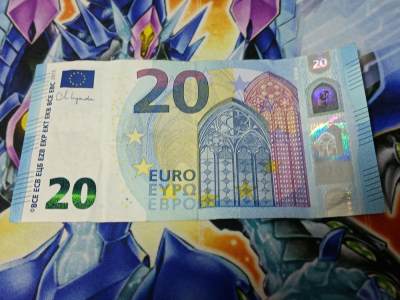 【游宝币钞】欧美货币低于汇率起拍 - 欧盟 20欧元