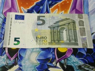 【游宝币钞】欧美货币低于汇率起拍 - 欧盟 5欧元